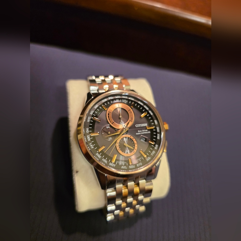 Citzen Eco-Drive World Chronograph A-T